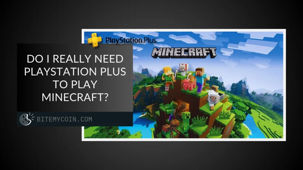 PlayStation Plus to Play Minecraft